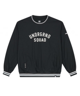 Jamie West US Roundneck Woven Pullover - Black