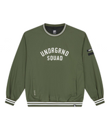 Jamie West US Roundneck Woven Pullover - Khaki