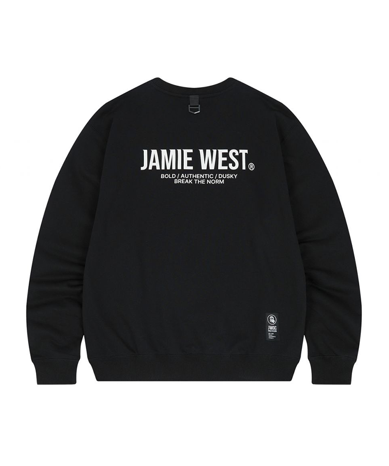 Jamie West Essential Sweatshirts - Black