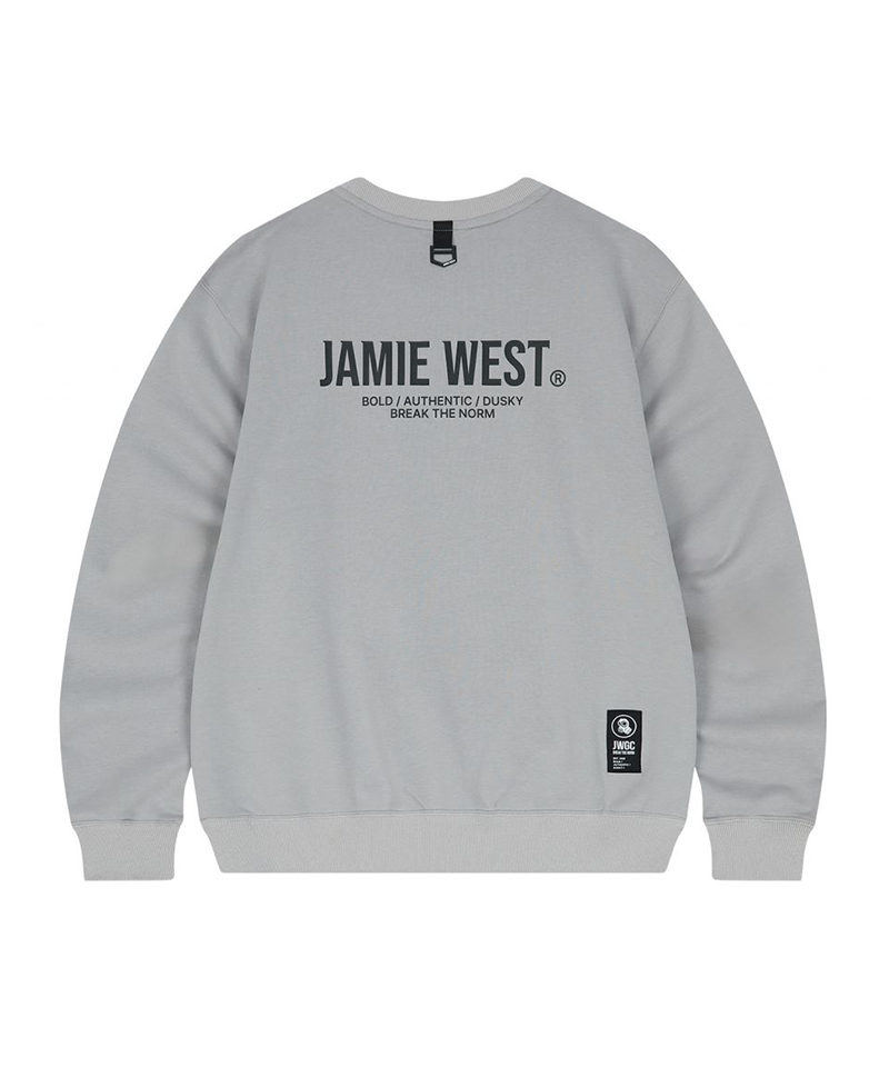 Jamie West Essential Sweatshirts - Grey