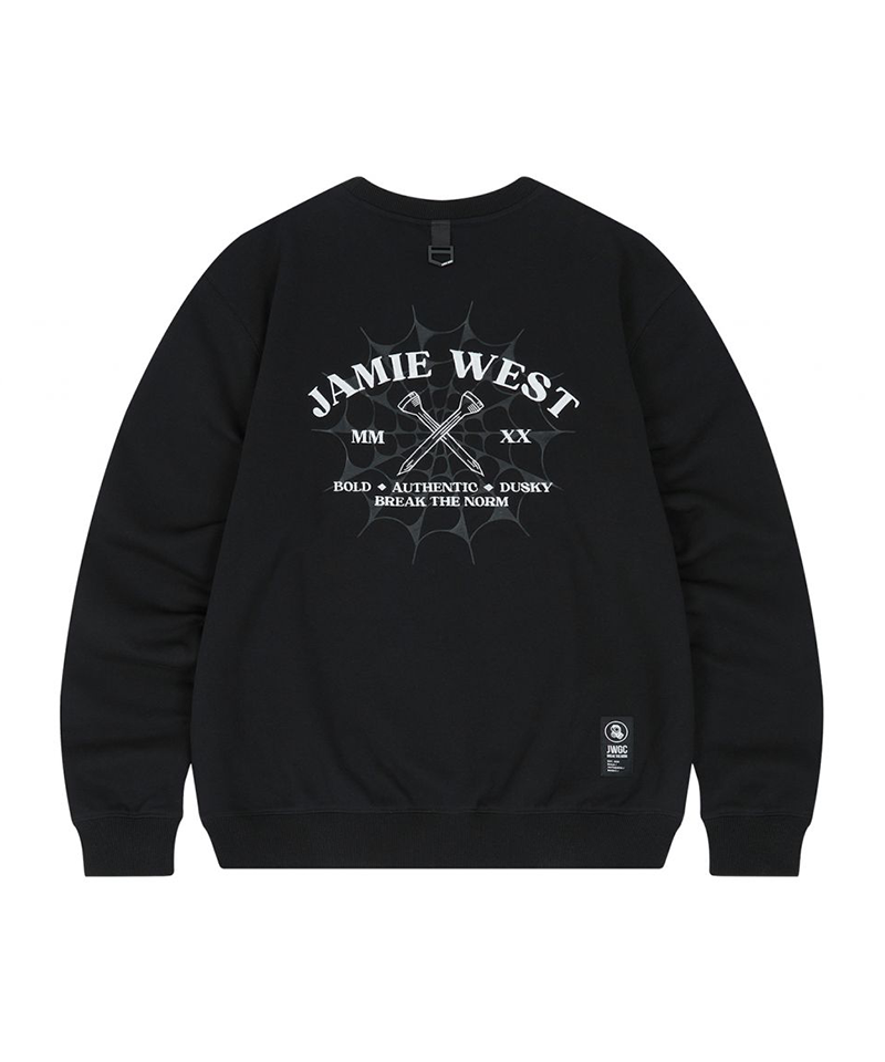 Jamie West Oldschool Sweatshirts - Black