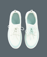 Orange Label Natural Leather 2WAY Leather Sole Classic Golf Shoes