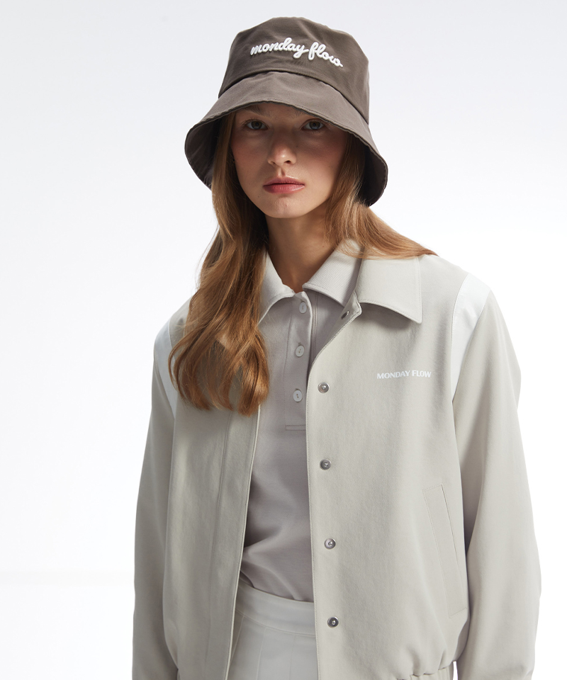 Monday Flow Ponytail Bucket Hat (Waterproof) - Dark Brown