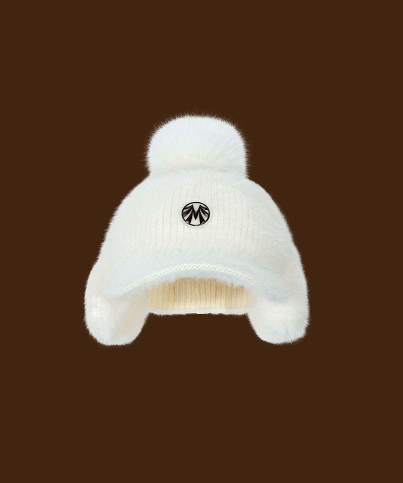 Saint Signature Black Label Rapip Fur Earmuffs Drop Cap