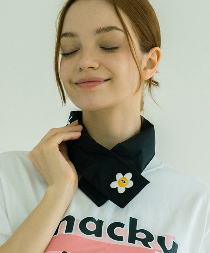 MACKY Golf: Ice Logo Neck Scarf - Black