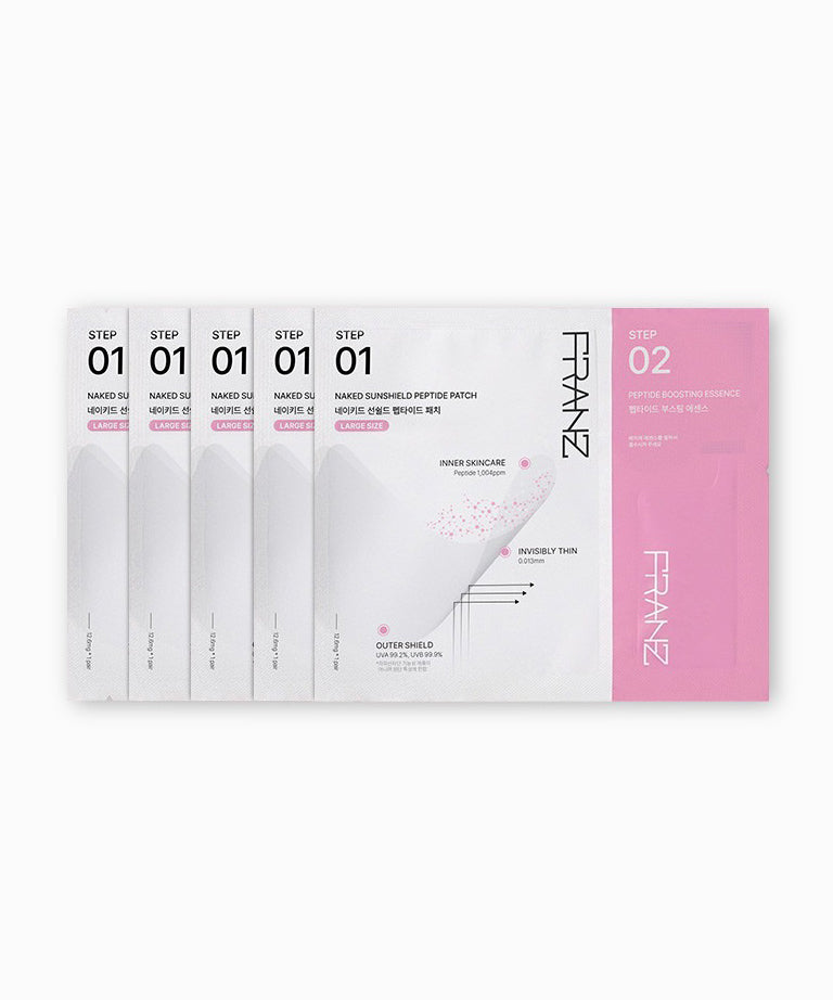 NAKED SunShield Peptide Patch L size (5ct)