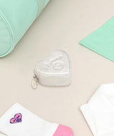 PIV'VEE Heart Pouch Bag - Space Silver