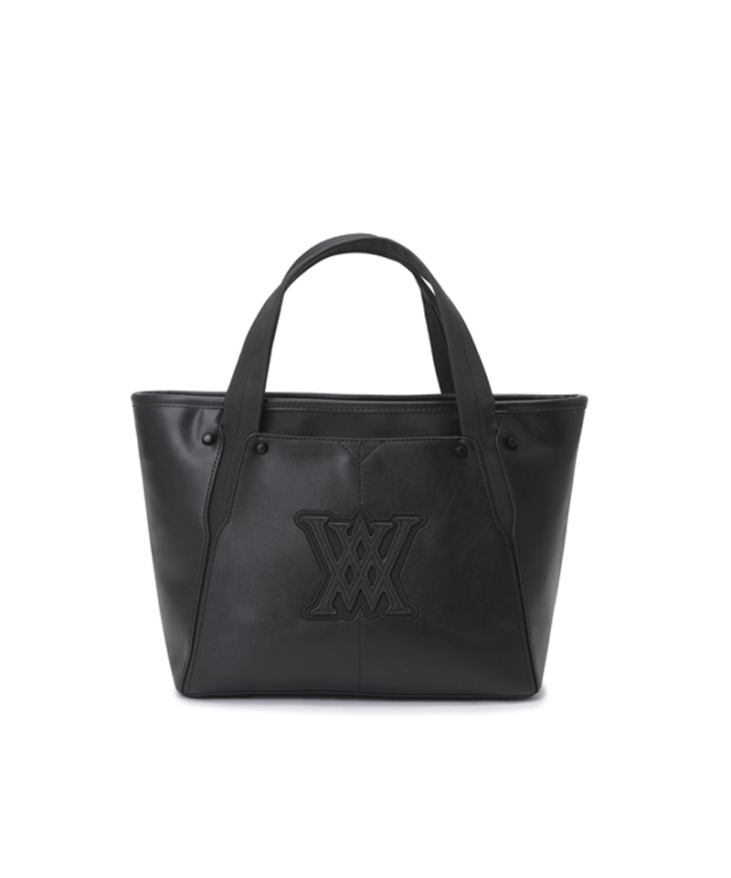 Tri-Line Tote Bag - Black