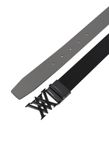 Men's Two Way Pattern Belt - Black