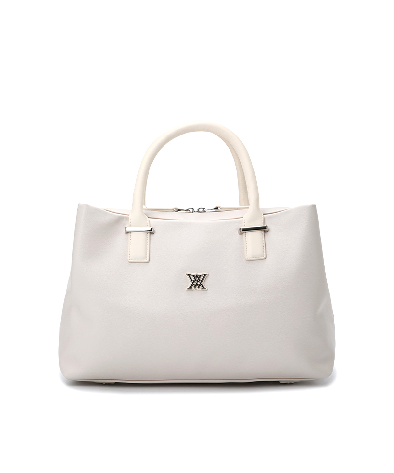Uni Double Pocket Tote Bag - Ivory