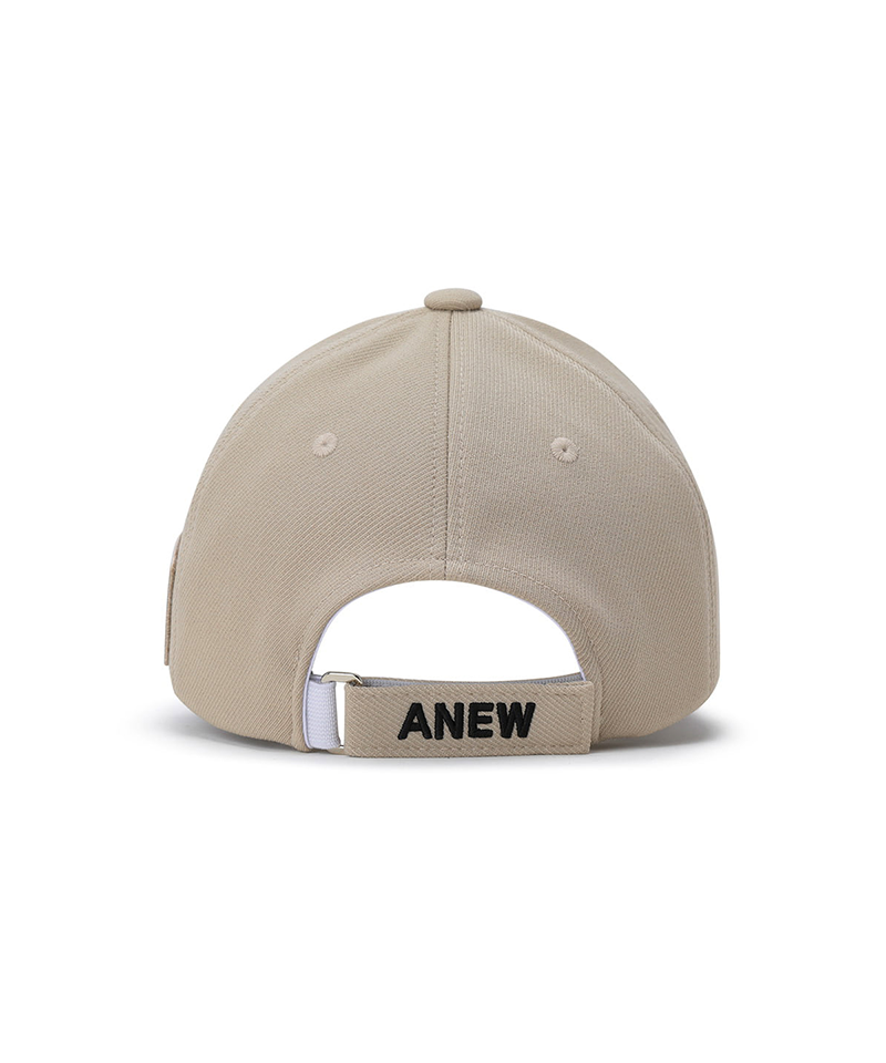 Uni Essential Cotton Cap - Light Beige