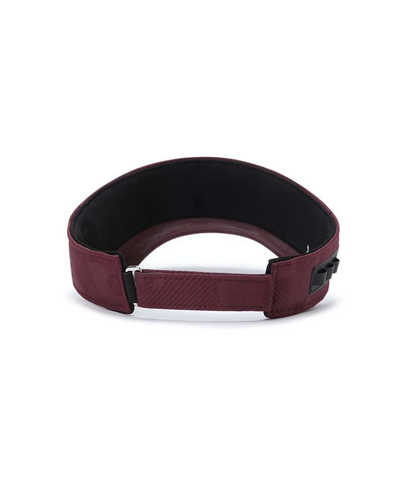 Uni Tee Holder Logo Visor - Burgundy