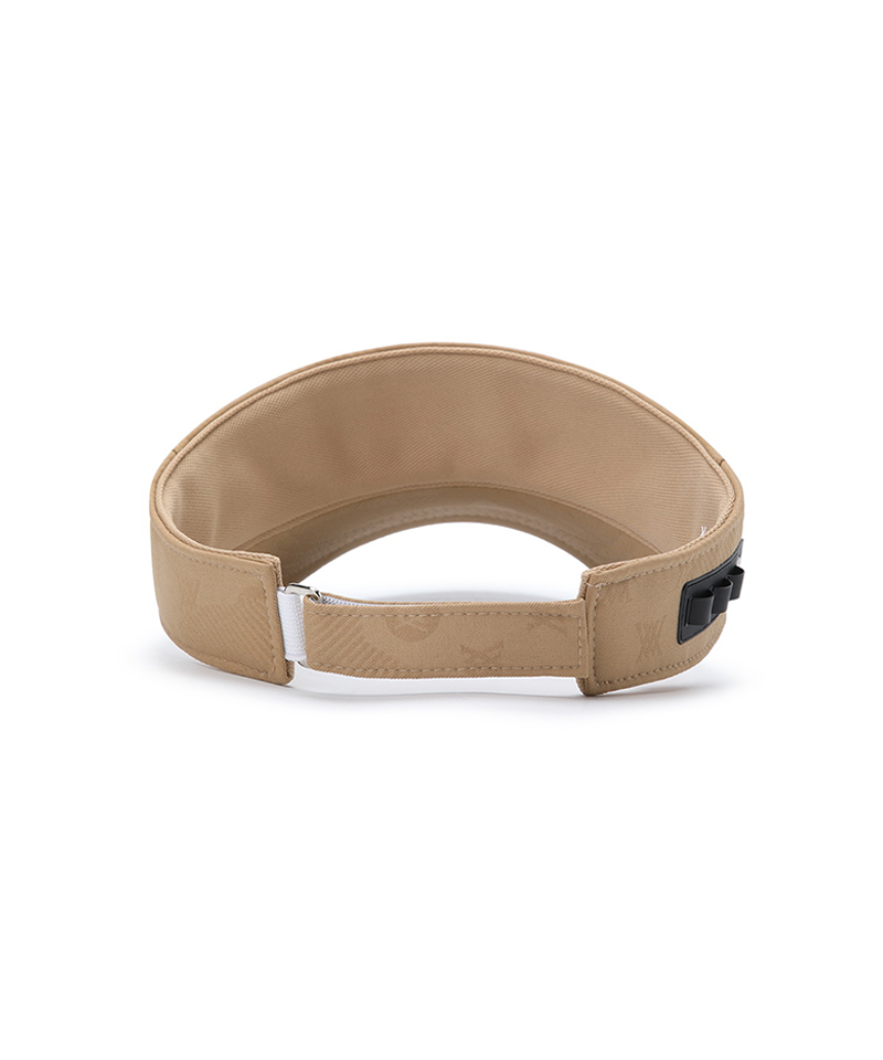 Uni Tee Holder Logo Visor - Camel