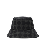 Uni Seasonal Pattern Bucket Hat - Black