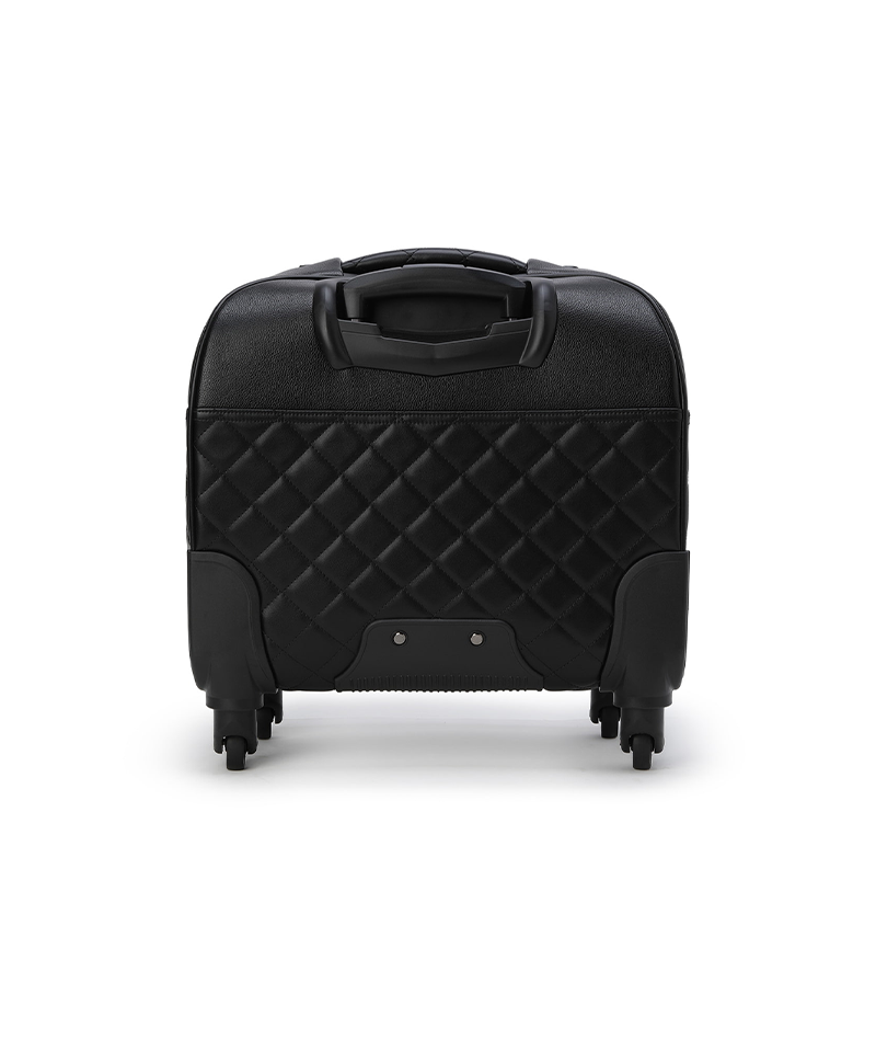 Uni Logo Point Quilted Carrier Bag - Black