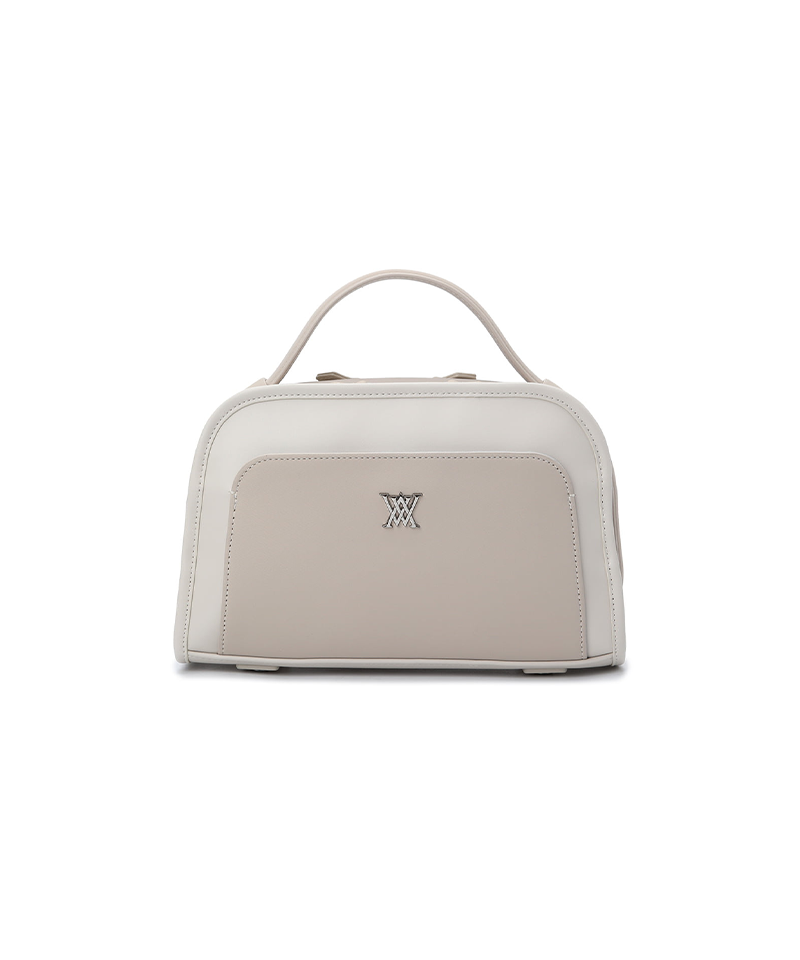 Uni Pocket Two Way Pouch - Light Beige