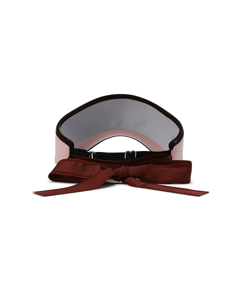 Women's Centre Incision Visor - Light Pink