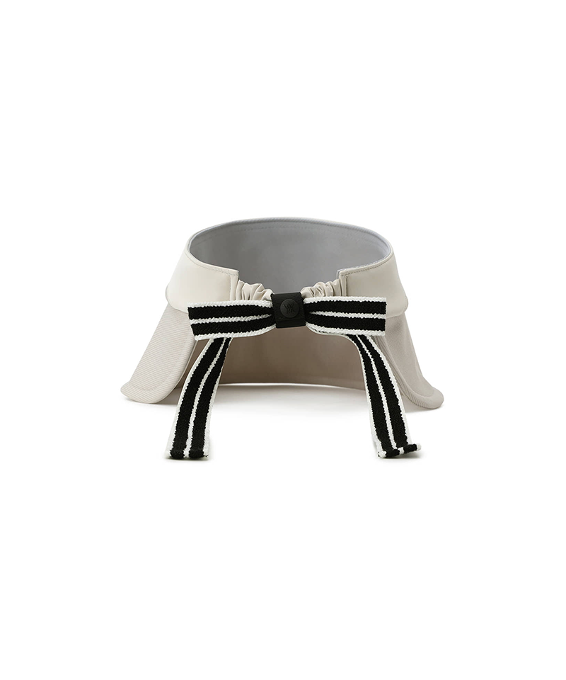 Women's Layered Wide Visor - Beige