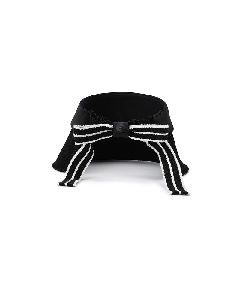 Women's Layered Wide Visor - Black