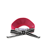 Women's Knit Ribbon Visor - Pink