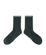 Men's Basic Middle Socks - Dark Green