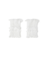 Women's Frill Wrist Cover - White