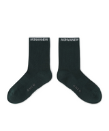 Women's Basic Middle Socks - Dark Green