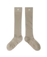 Women's Color Pop Knee Socks - Beige
