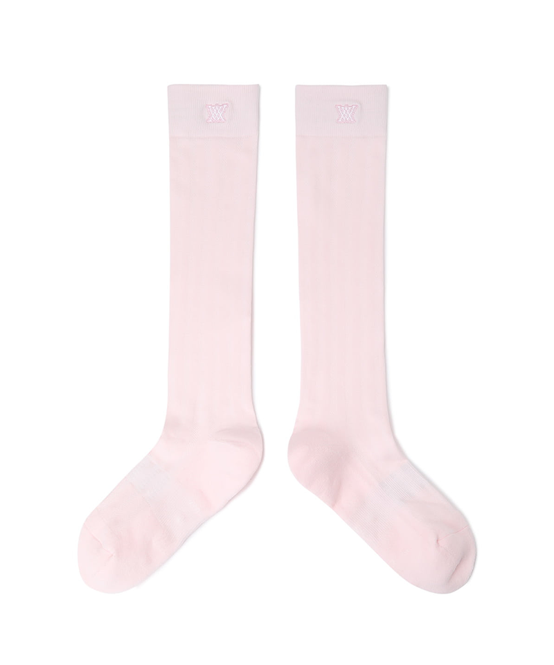 Women's Color Pop Knee Socks - Light Pink