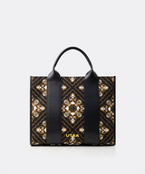 UTAA Midnight Panther Baroque Tote Bag - Black