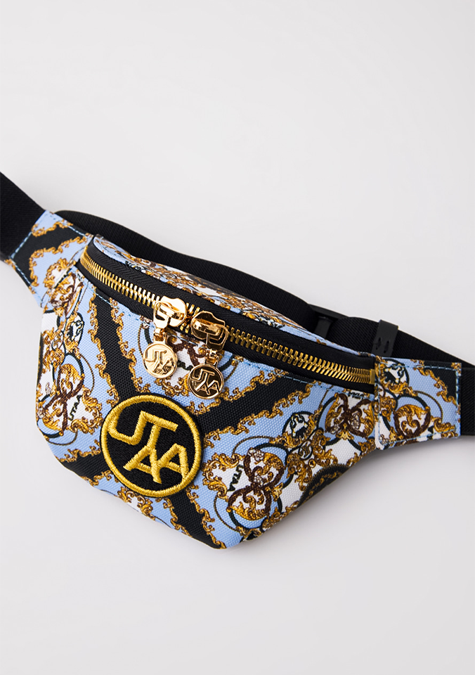 UTAA Midnight Panther Baroque Belt Bag  - Sky Blue