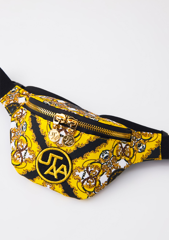 UTAA Midnight Panther Baroque Belt Bag  - Yellow