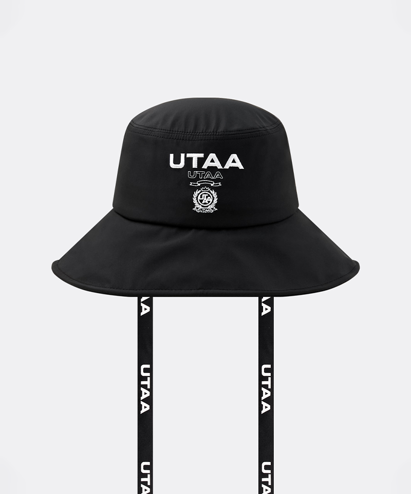 UTAA Women's Laurel Symbol Emblem Bucket Hat - Black