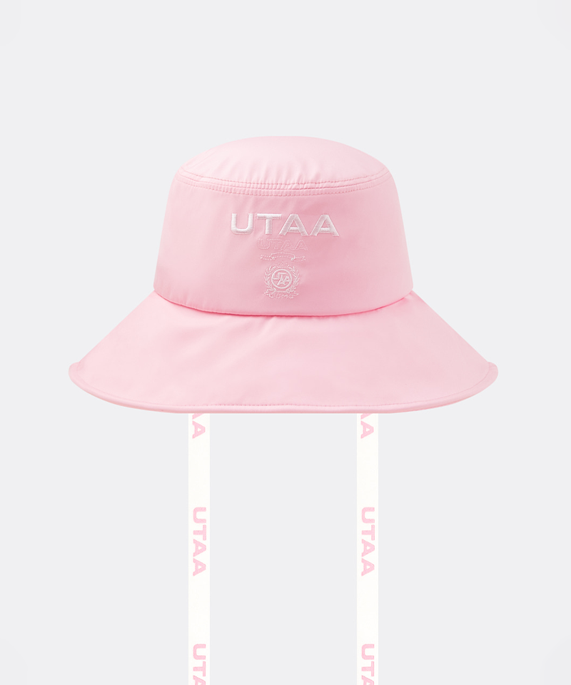 UTAA Women's Laurel Symbol Emblem Bucket Hat - Light Pink