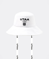 UTAA Women's Laurel Symbol Emblem Bucket Hat - White