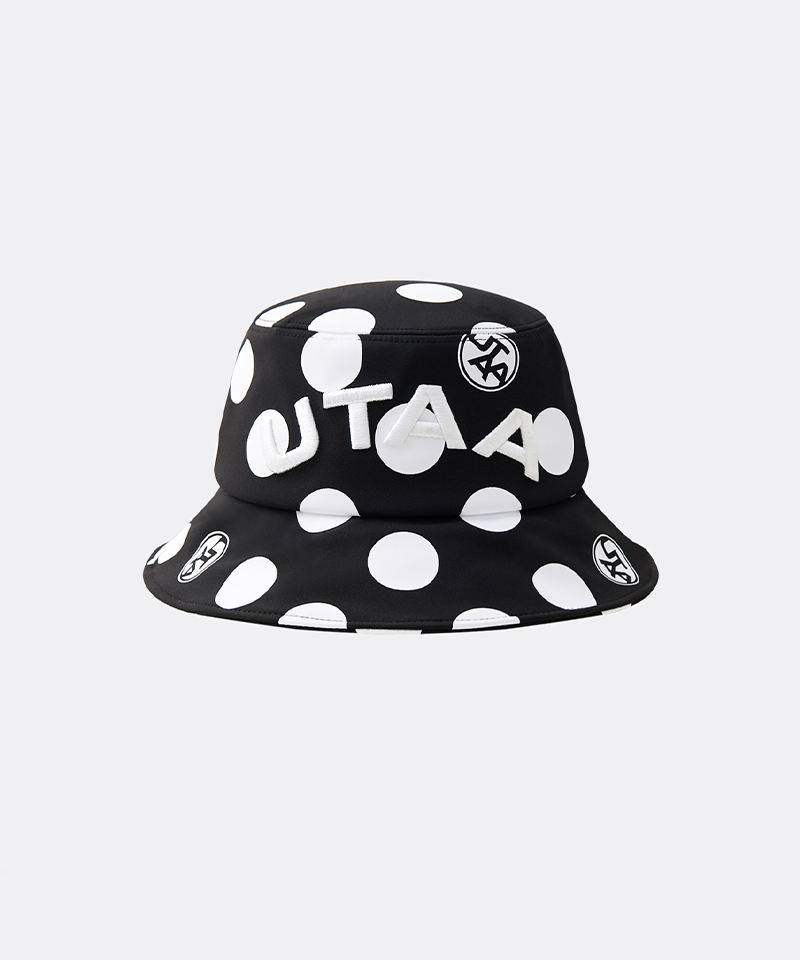 UTAA Women's Orb Fancy Bold Logo Bucket Hat - Black