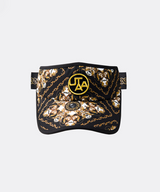 UTAA Women's Midnight Panther Baroque Ribbon Sun Visor - Black