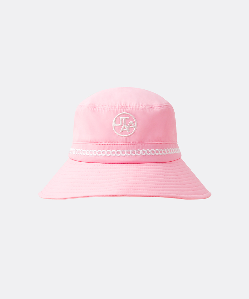 UTAA Atelier Braid Color Bucket Hat - Light Pink