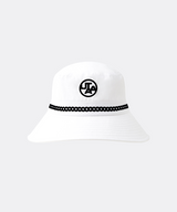 UTAA Atelier Braid Color Bucket Hat - White