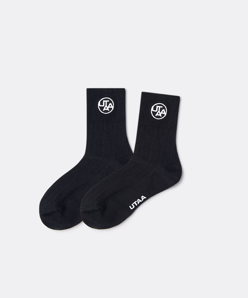 UTAA Women's Champ Symbol Basic Socks - Black