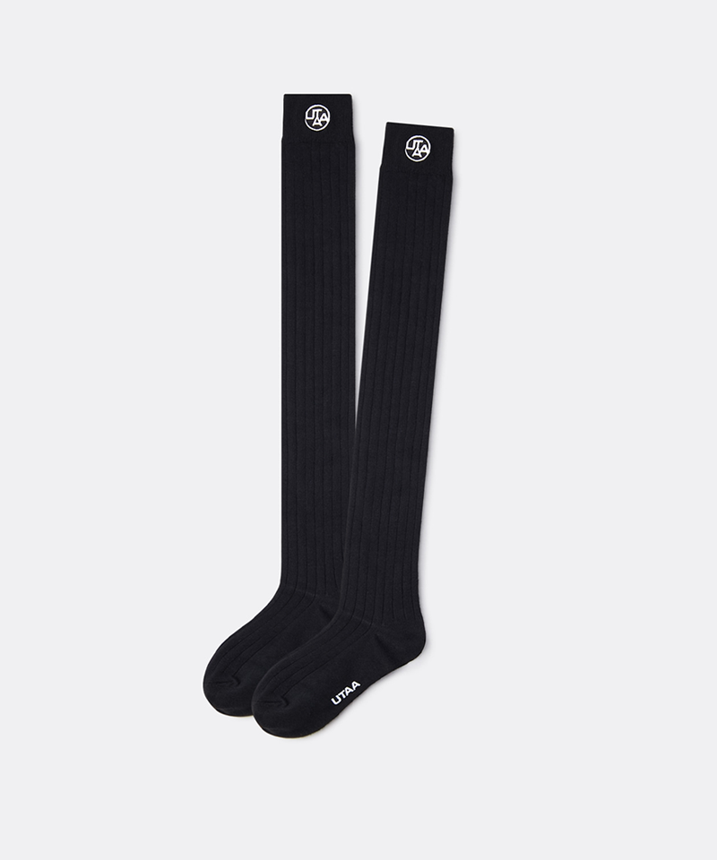 UTAA Women's Champ Symbol Knee Socks - Black