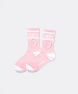 UTAA Women's Ring Panther Line Color Socks - Light Pink