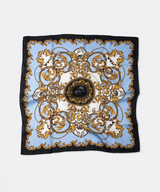 UTAA Midnight Panther Baroque Scarf - Sky Blue