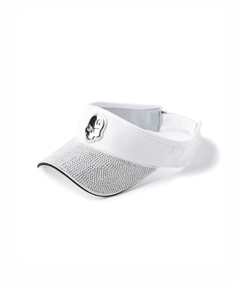 Monster G Crystal Edition Unisex Sun Cap White