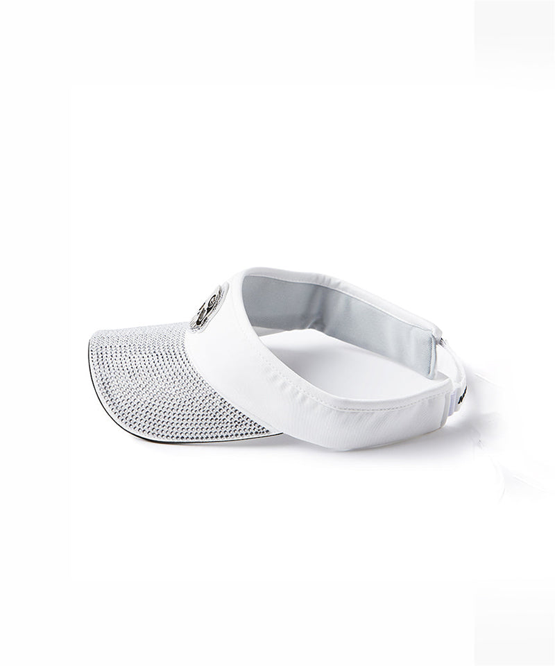 Monster G Crystal Edition Unisex Sun Cap White