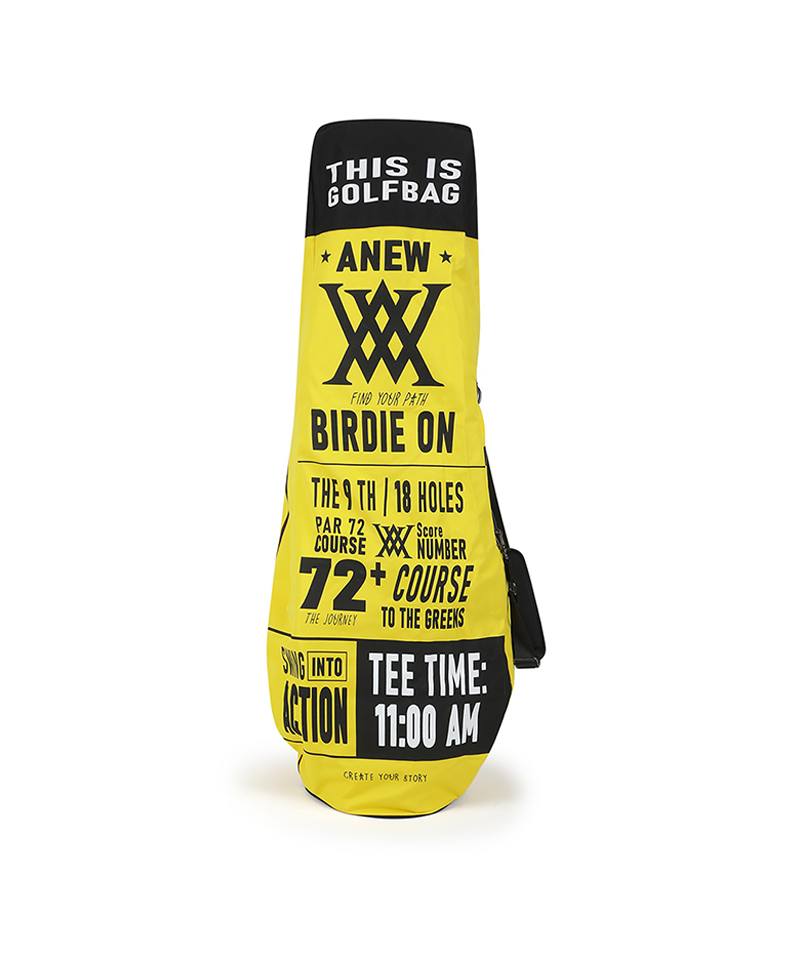 ANEW GOLF Uni Logo Graphic Aircover - Yellow