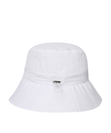 Monday Flow Light Weight Bucket Hat - White