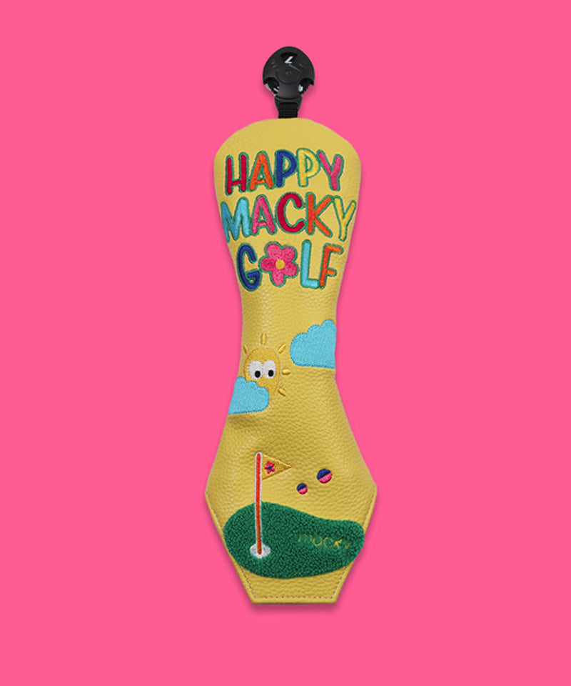 MACKY Golf: Happy Utility Cover - Mustard