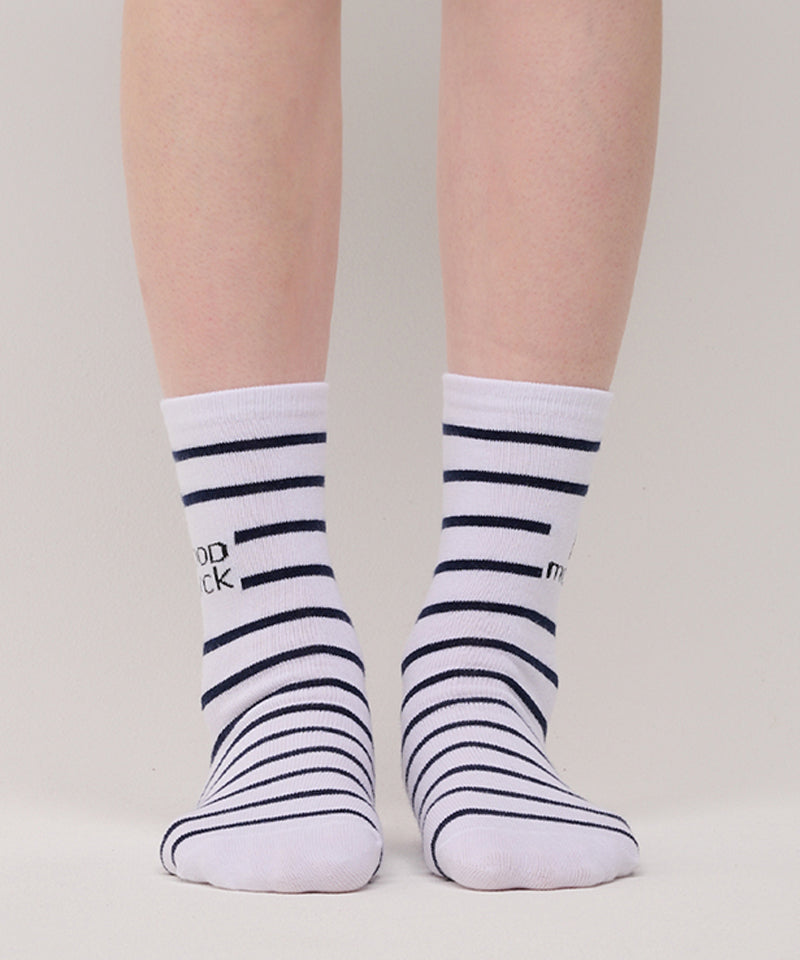 MACKY Golf: Hi Macky Stripe Socks - 3 Colors