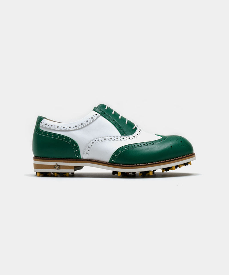 ALL CLASSIC Golf Noble Wingtip Classic Golf Shoes - Green ...